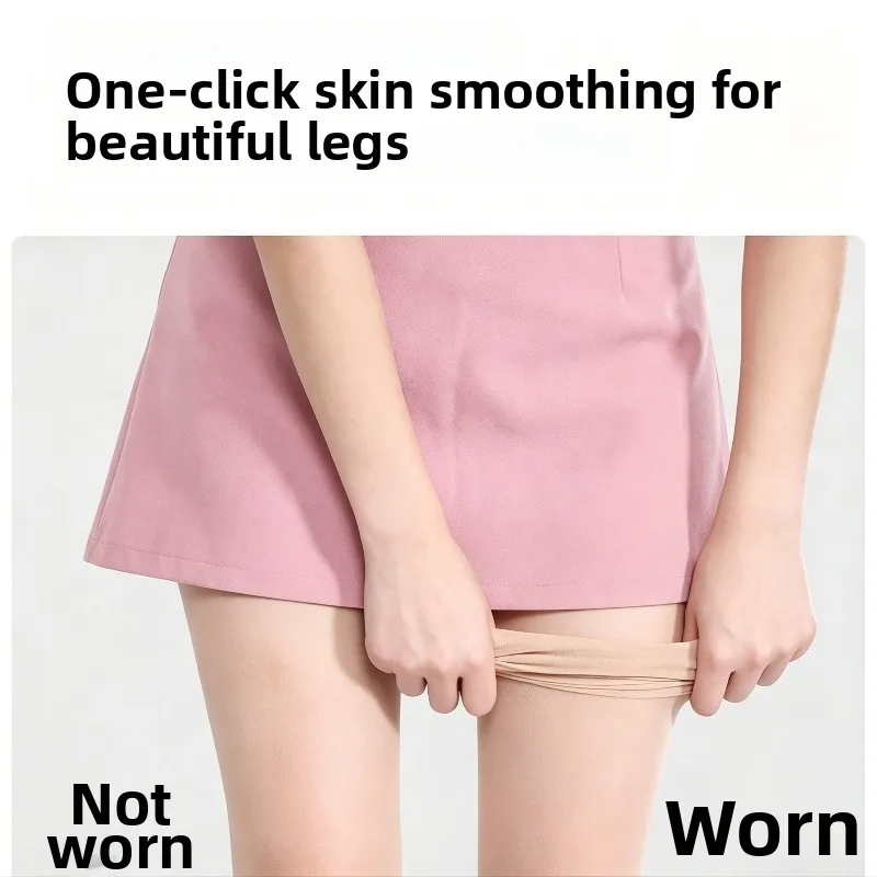 Sexy Nude 0D Ultra-Transparente Sonnenschutz Anti-Knautsch Strumpfhose Damen Sommer Hautpflege Anti-Laufstreifen Leggings Oberschenkelhohe Strümpfe – Detail 8