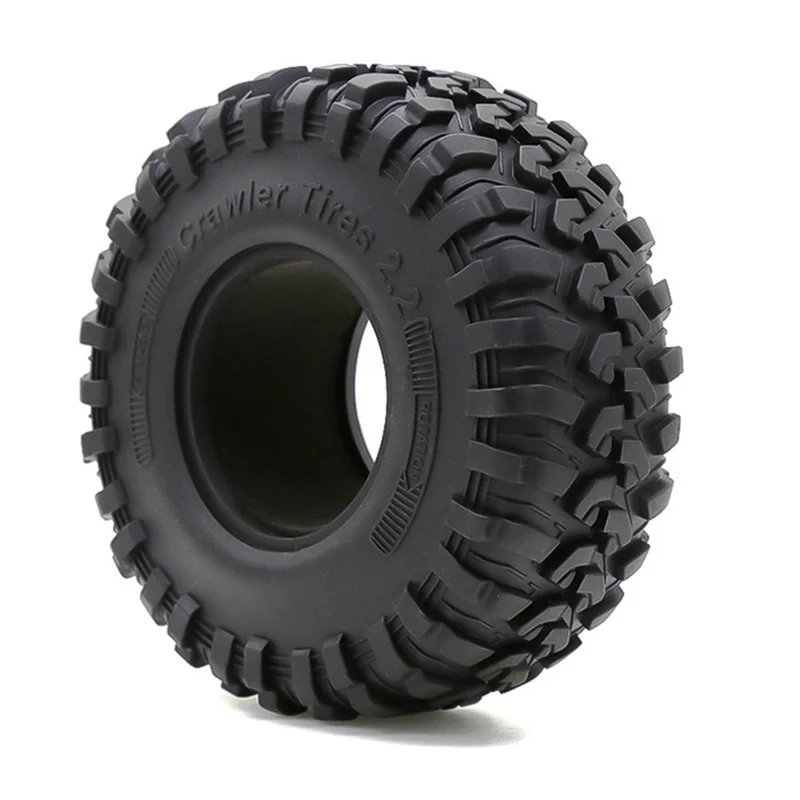 

ABUM-1/10 Climbing Off-Road Tires 2.2 Inches Car Model Soft Rubber Tires Sxc10 Trx4 Trx60/90 Series Simulation Tires