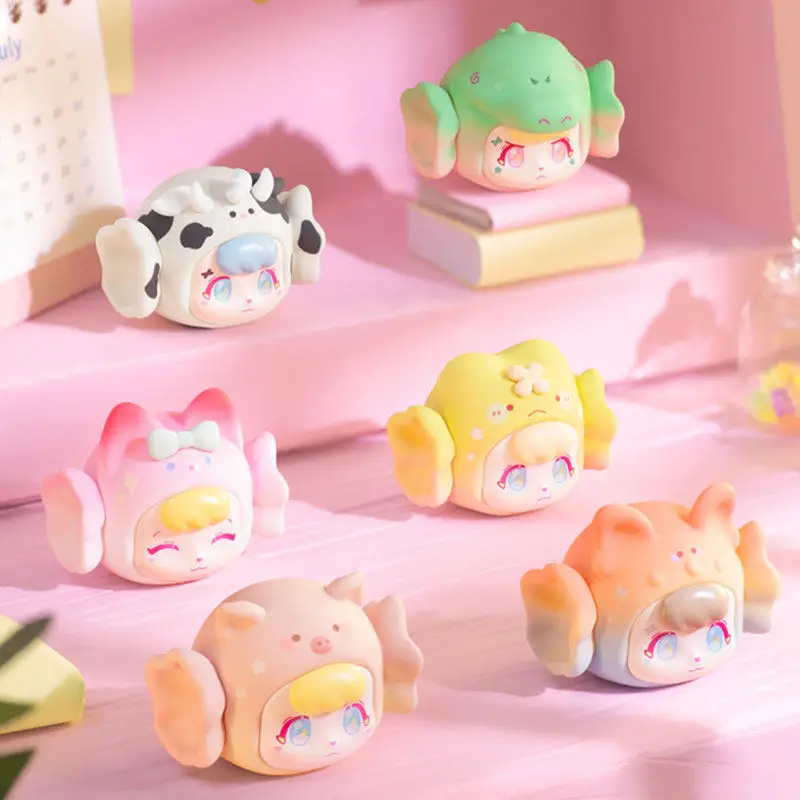Nadou Blind Bag Blind Box Mini Figurine Animal Candy Trendy Toy Cute Desktop Ornament Lovely Gift For Collectors