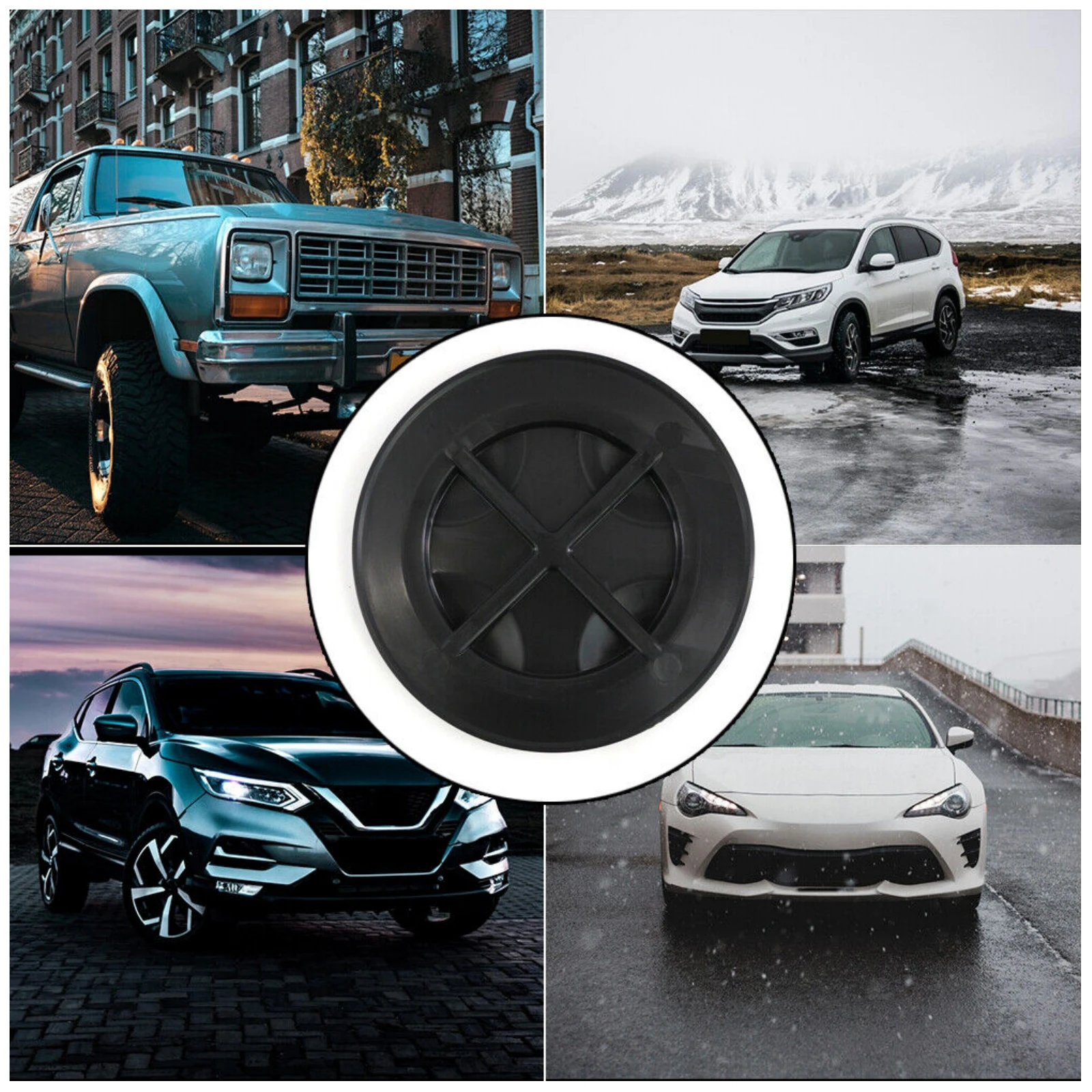 Tampa do pára-lamas da roda dianteira do carro, Fender Forro Bulb Cap, Auto substituição Acessório, BMW Mini Cooper R55 R56 R58 R59, 51772751776