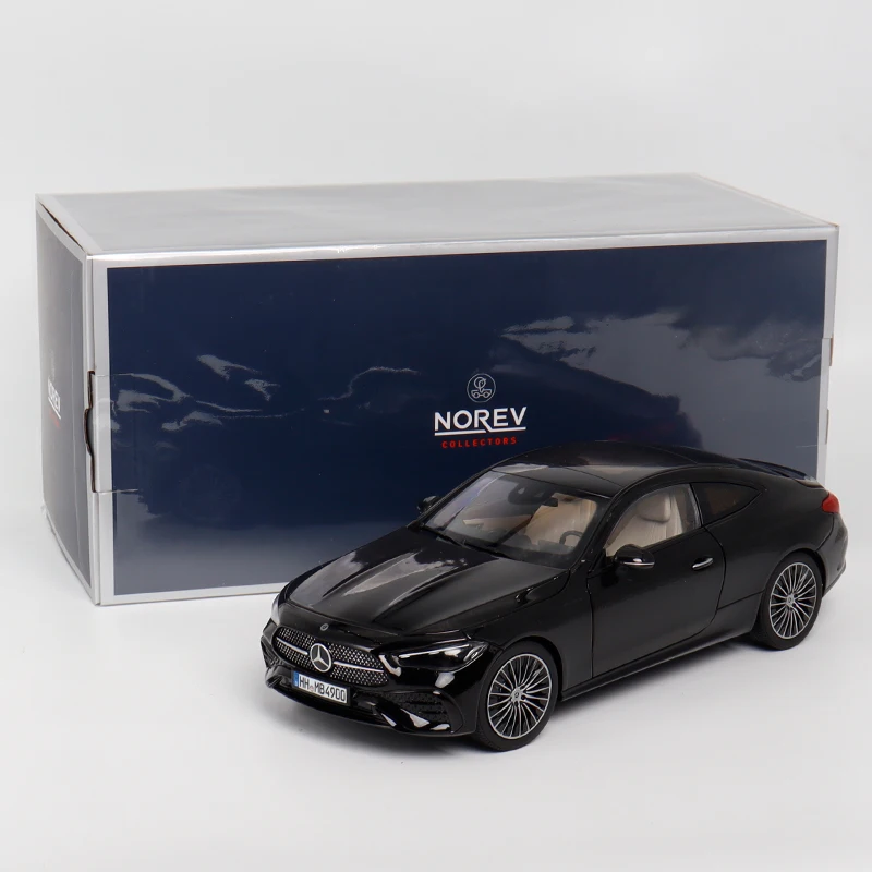 Mercedes-Benz Cle 260 Coupé 2024 C-Klasse simulatiemodel van gegoten metaal met volledig openbare deuren, verzamelmodel Norev 1:18, statisch schaalmodel, speelgoed voor volwassenen, cadeau voor