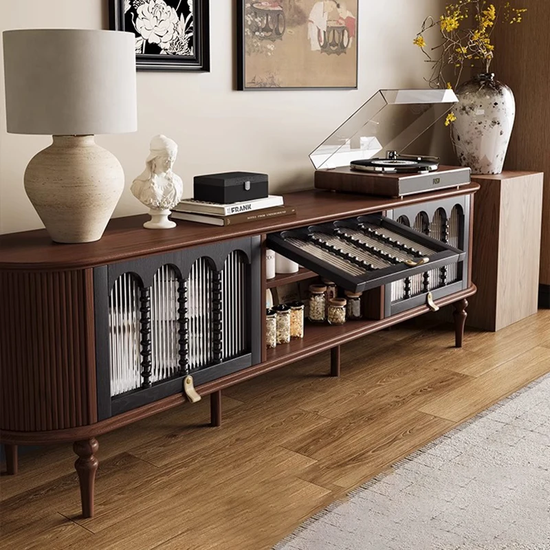 

Nordic Retro Tv Stand Classic Premium Elegant Luxury Aesthetic Tv Stand Classic Trendy Soportes De Televisión Room Furnitures
