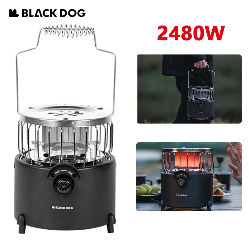 Naturehike BLACKDOG Heating Stove 2480W Power Ultralight Camping Outdoor Winter Multifunctional Cooking Water Gas Stove Burner