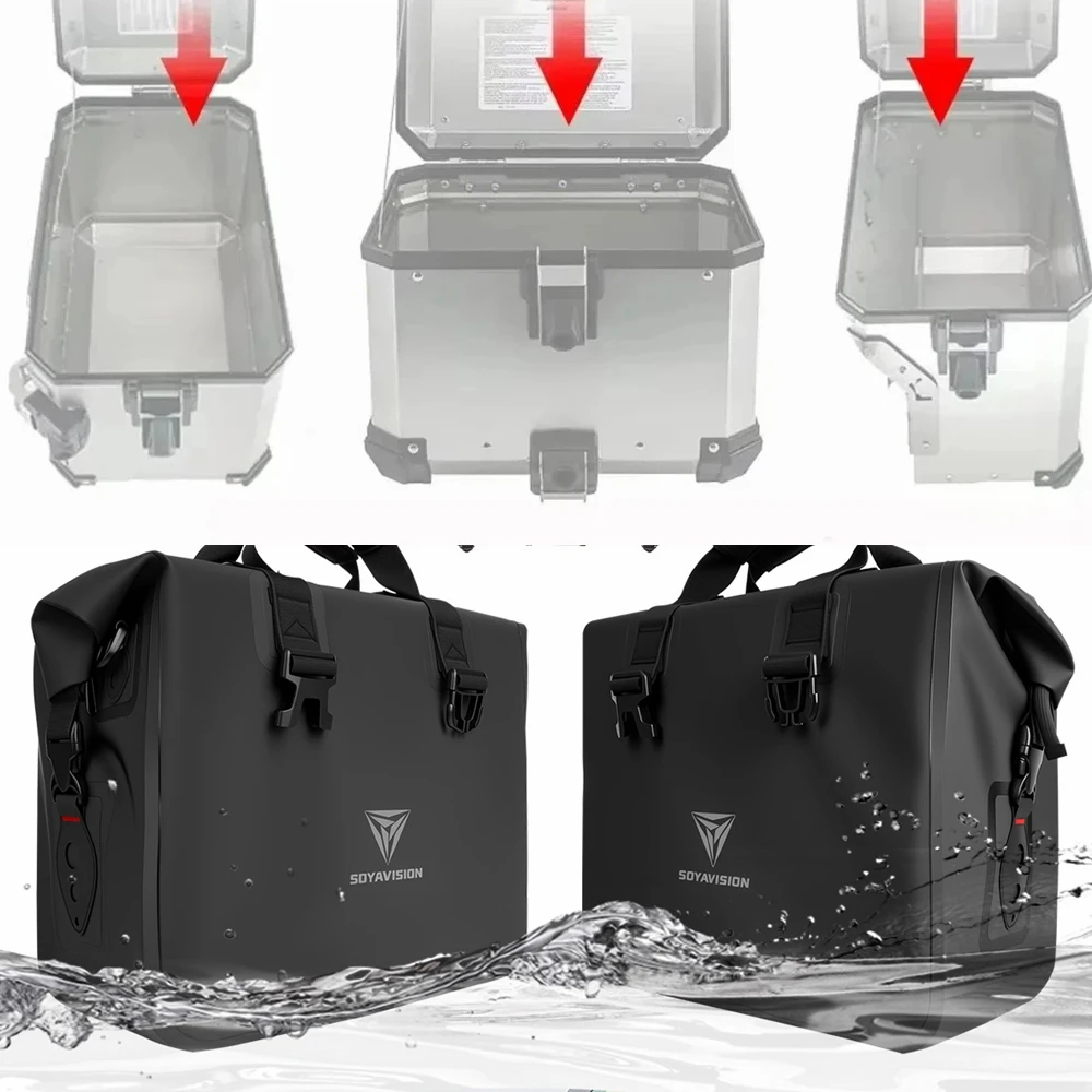 

Waterproof Motorcycle Black Luggage Side Case Inner Bag For BMW R1200GS LC R1250GS Adventure F750GS R1250GS F850GS Vario Case