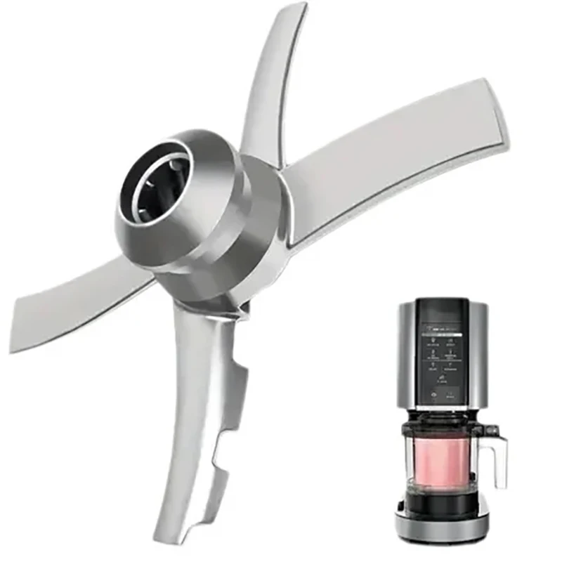 Ice Cream Machine Replace Blades for Ninja Creami NC300 Series Mixing Blade Compatible NC299AMZ/NC301/NC300/NC201/NC101 Mixer