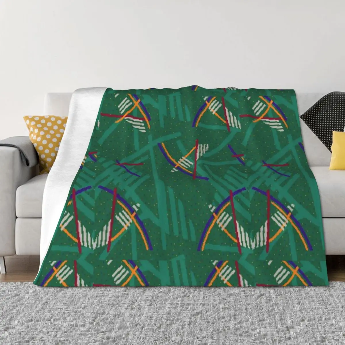 

Portland Oregon Airport Carpet Throw Blanket Extra Large Throw funny gift Comforter Blankets