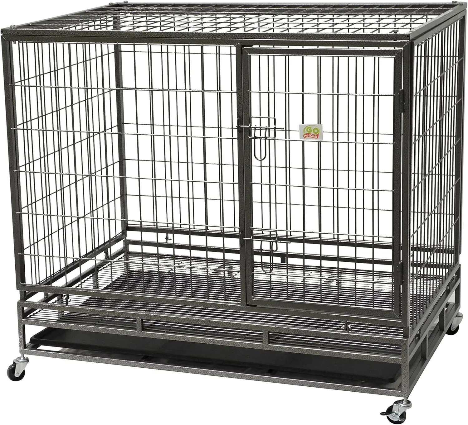 Heavy Duty Metal Cage, 43-Inch by 30 by 38-Inch