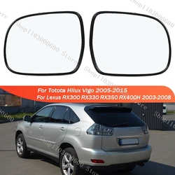 Voor Lexus Rx300 Rx330 Rx350 Rx 400H 2003-2008 Achteruitkijkspiegel Lens Zijspiegelglas Met Verwarmd Voor Toyota Hilux Vigo 2005-2015
