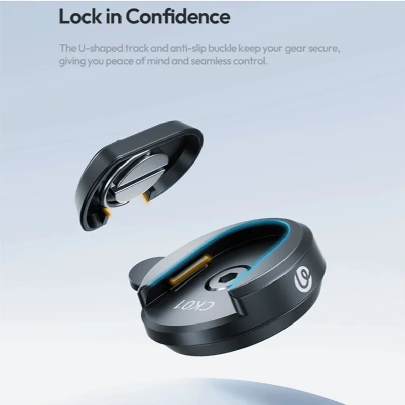 Ulanzi For Outdoor Travel Photography Action Camera Adapter Quick-Release Basic Kit With Backpack Clip 1/4 Inch Thread CK02