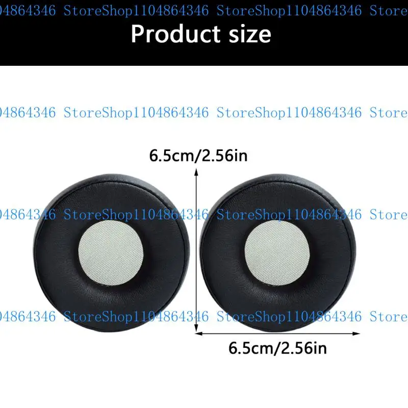 5ASD Universal Fit Sponge Ear Cushions لسماعات الاستوديو آمنة الأذن
