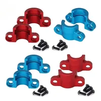 2pcs Metal Central Drive Shaft Cover Dogbone Fixed Mount for Tamiya TT02 TT-02 1/10 RC Car Upgrade Parts Accessories