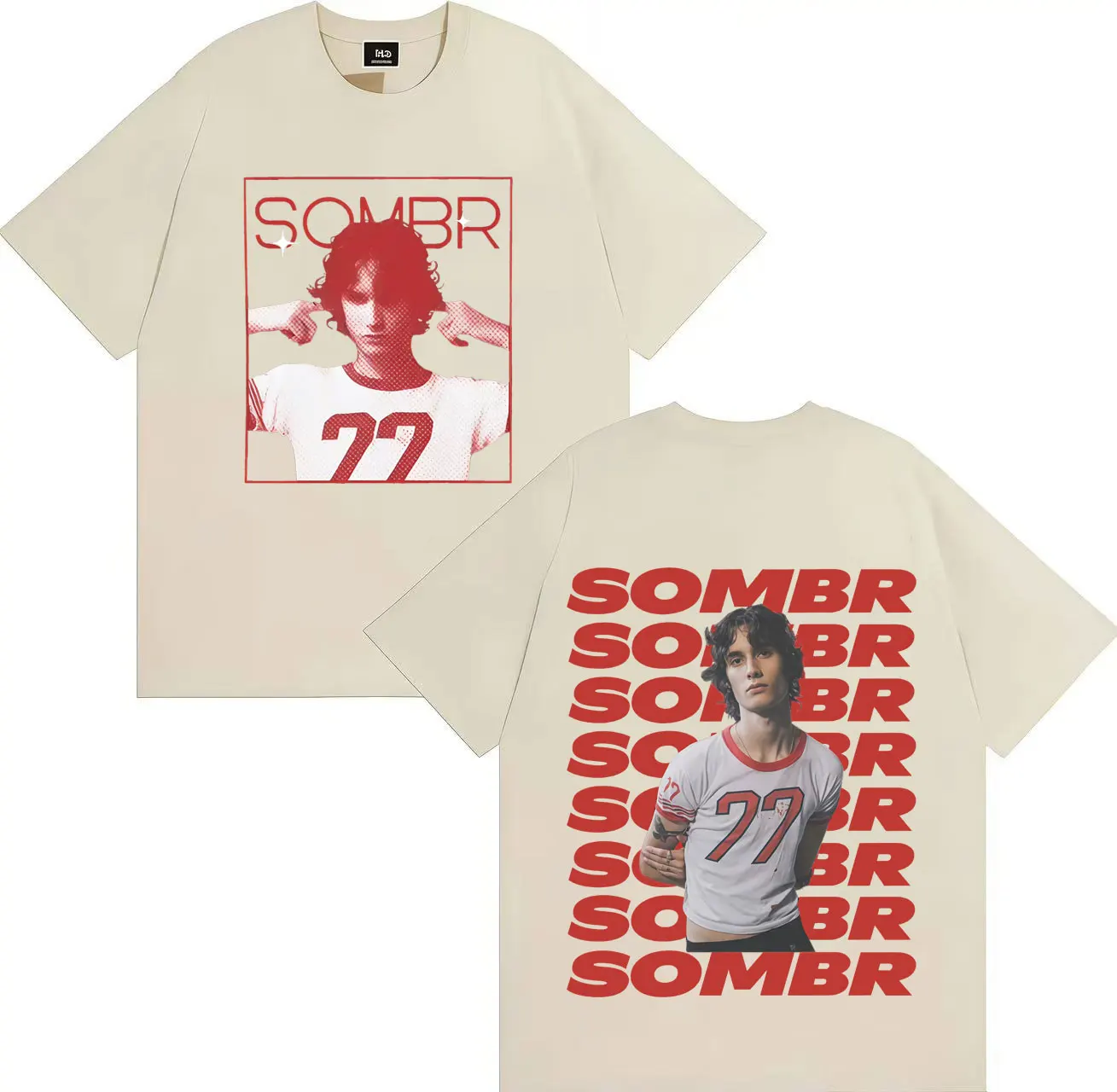 Streetwear SOMBR The Late Nights Young Romance Tour 2025 Gothic Music Teenagers Y2K T-Shirt Mens Women Oversized Tee Unisex Tops