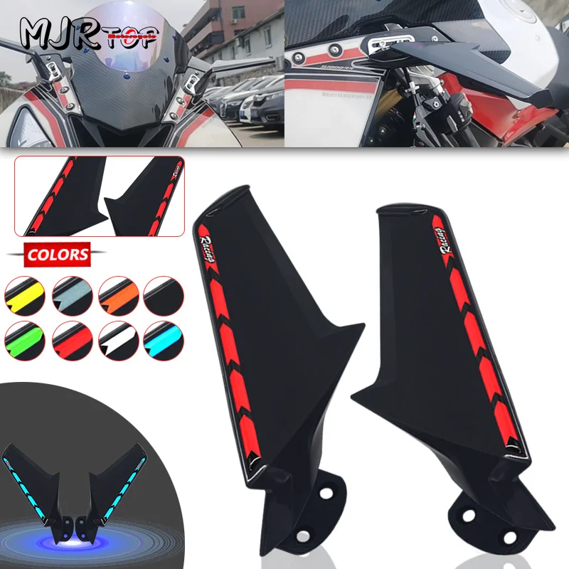 

s1000rr Fixed Wind Wing Rearview Mirror Motorcycle Rearview Mirror Fairing Side Spoiler For S1000RR S1000 RR 2009-2018