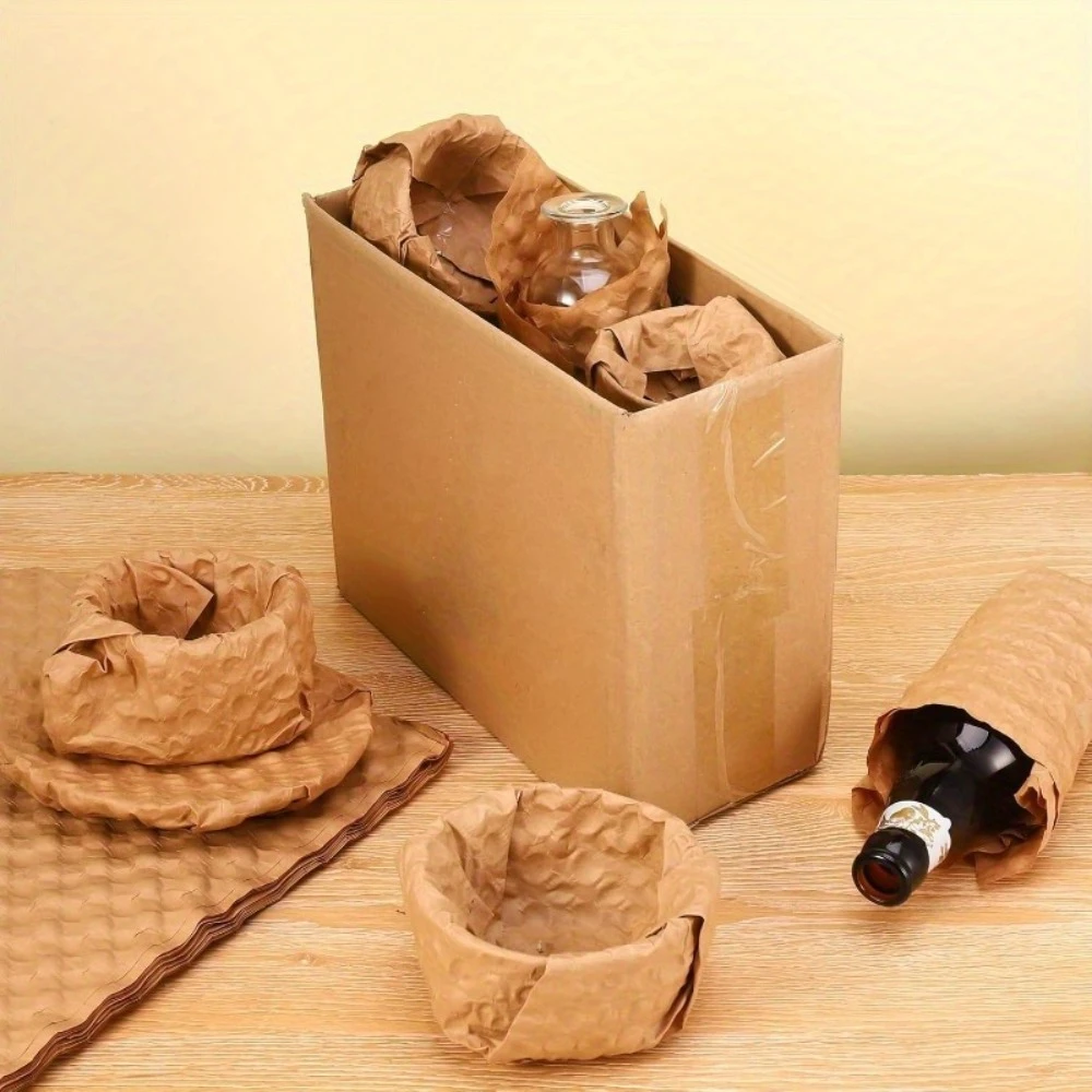 100 Pcs Heavy Duty Thick Bubble Wrap Roll Cushioning Packing Material For Moving Shipping And Protecting Fragile Items