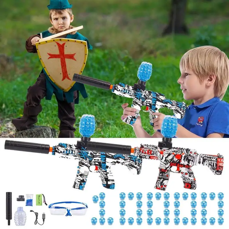 New Electric GelToy Automatic SplatterRifle Paintball Outdoor Game Airsoft Submachine Guns For Boys