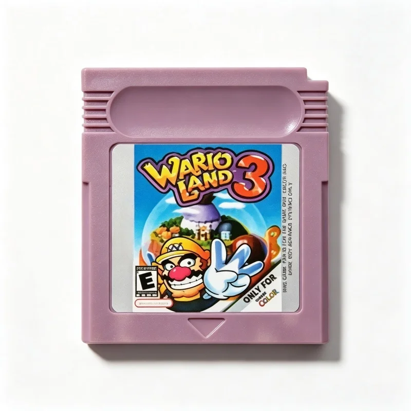 English GBC 16 Bit Game Video Game Cartridge Console16 Bit Game Card Land Donkey Kong Land 2 Yoshi for GBC USA Version view 3