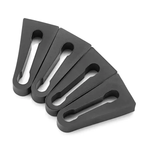 Car Sound Deadener Damper For VW Golf Polo T5 Bora Caddy Jetta Multivan Passat Scirocco Tiguan Touran Door Lock Buffer Deadening 8 best sales vw multivan accessories - №1