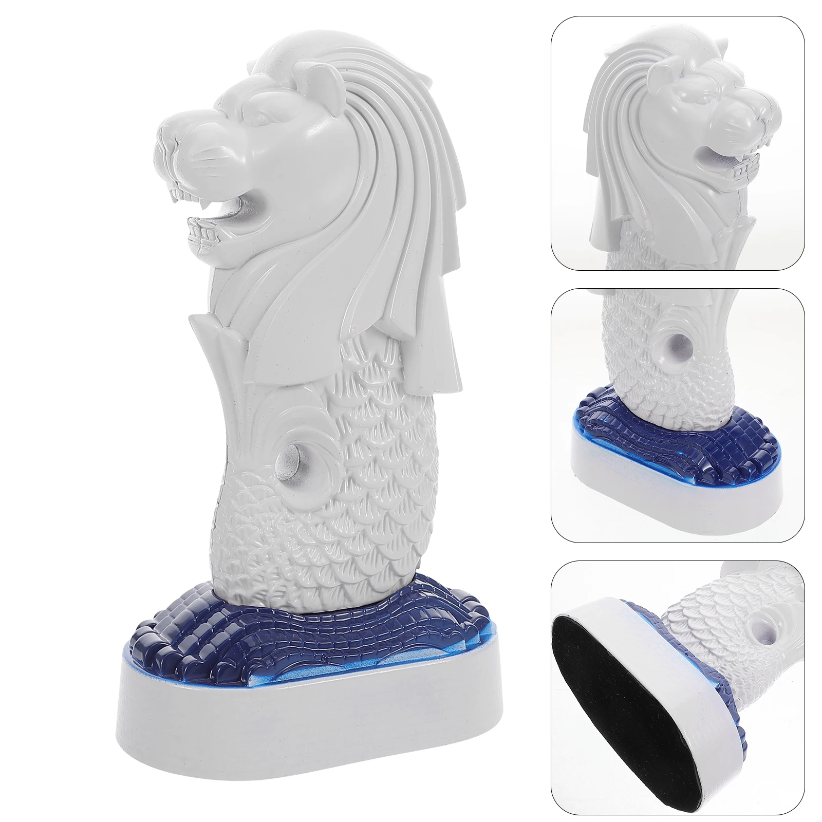 

Singapore Merlion Abstract Home Decor Statue Architectural Design Wine Cabinet Bookshelf Ornament Sculpture For Office