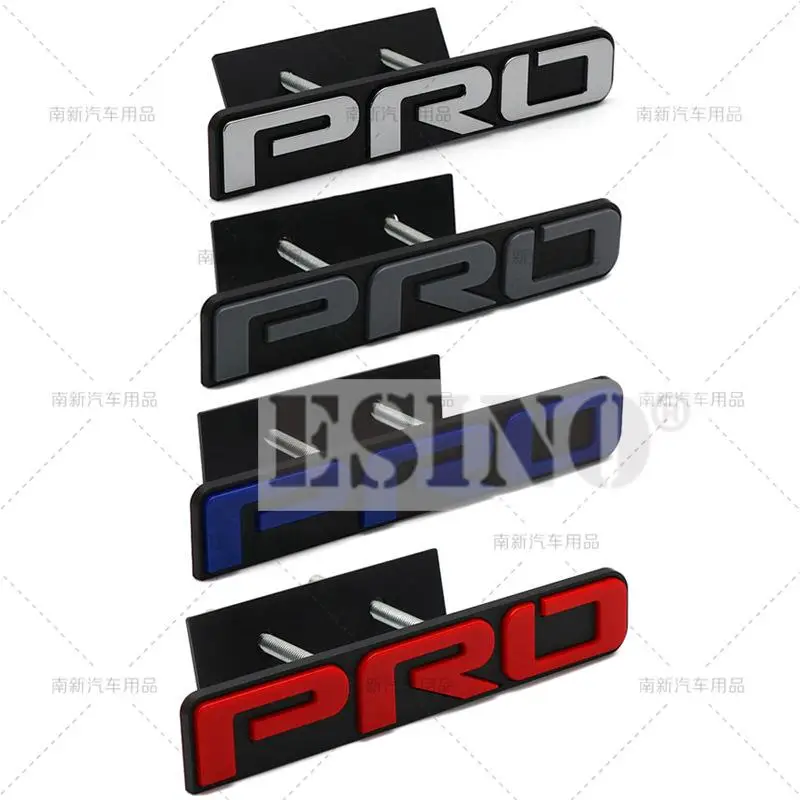 3D Pro Logo ABS Front Grill Badge Body Emblem For TRD Land Cruiser 4Runner Tacoma Tundra