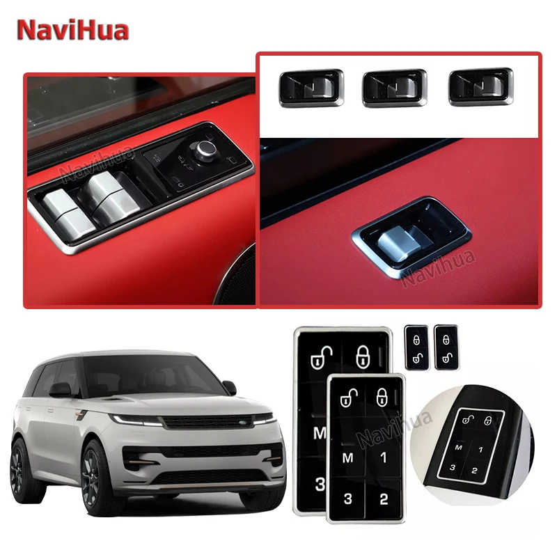 Car Window Control Switch Button Control Keys Auto Electronics Accessories Window Lifter Switch for Land Rover 2013-2018