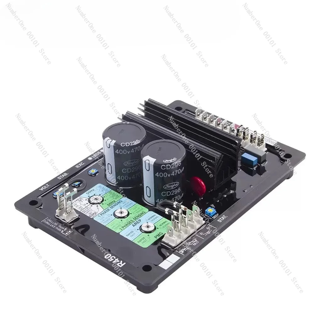 R450M R450T Generator AVR Voltage Regulator Stabilizer Board Automatic Voltage Adjustment Control Panel Replacement Parts