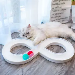 Household Cat Toy Turntable Cat Teasing Set Small Cat Tunnel Sports Cat Teasing Stick Supplies Practice Focus Meet Cat Nature