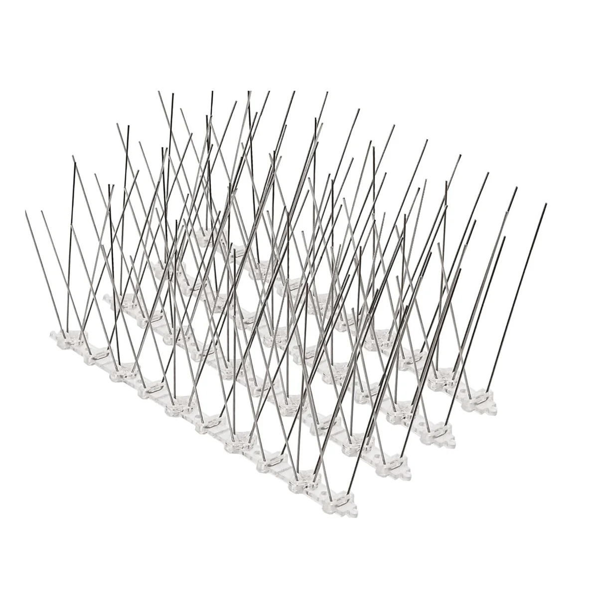 Bird Spikes for Pigeons Small Birds: Anti-Bird Nest Fence Spike for Deterring Birds, Crows, Smooth 10Pcs