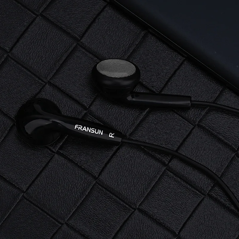 FRANSUN E10 Yuandao Earbud In Ear Earphone Dynamic Flat Head Earbud HIFI Bass Sound Quality Earphone 3.5mm Type C Earphone