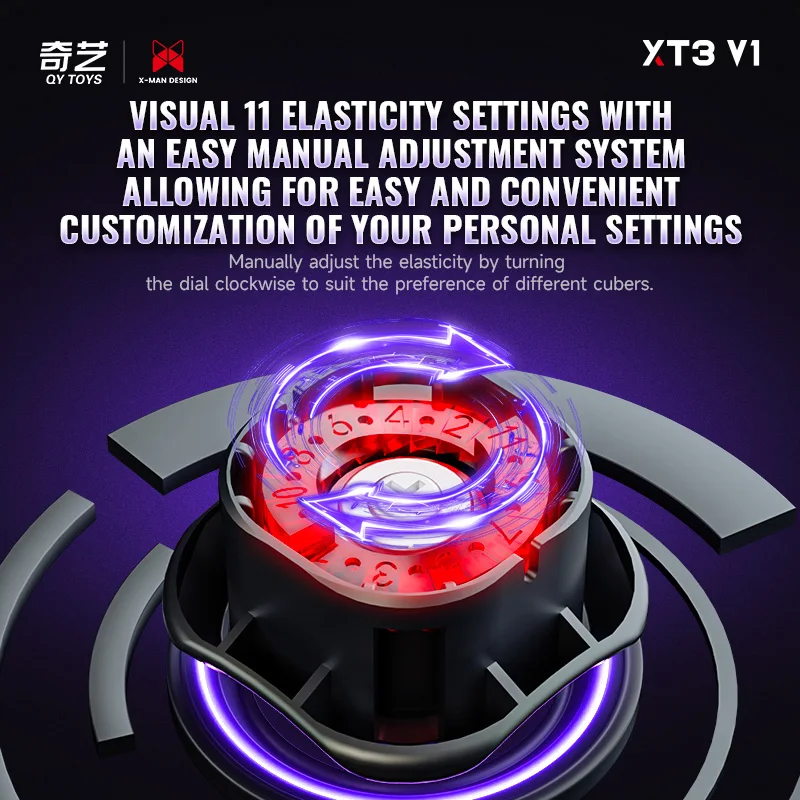 QIYI-魔法の立方体UV,プロのスピードパズル,子供のおもちゃ,ギフト,xmd xt3 v1,3x3x3