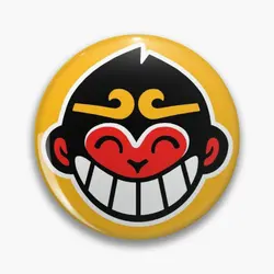 Monkie Kid Symbol  Customizable Soft Button Pin Hat Metal Funny Cartoon Women Jewelry Badge Cute Lapel Pin Gift Collar Fashion