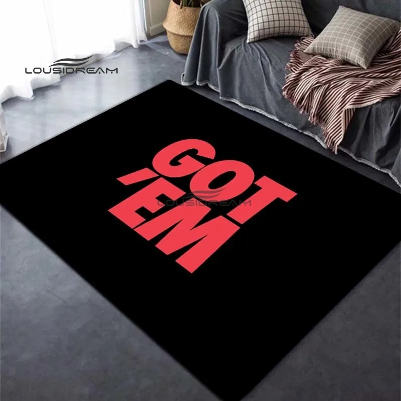 Fashion Got`em Carpet and Rug Sneakers Bedroom Decor Carpet Floor Mat Living Room Bedroom Decorate Large Area Soft Carpet