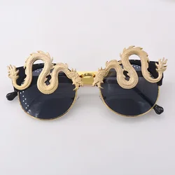 New Dragon Shapes occhiali da sole donna uomo Vintage Unique Eyewear 2021 Fashion Glass lenti donna Eyewear Gafas De Sol Mujer UV400