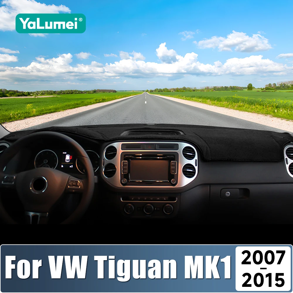 For Volkswagen VW Tiguan MK1 5N 2007 2008 2009 2010 2011 2012 2013 2014 2015 Car Dashboard Cover Avoid Light Anti-Slip Pads