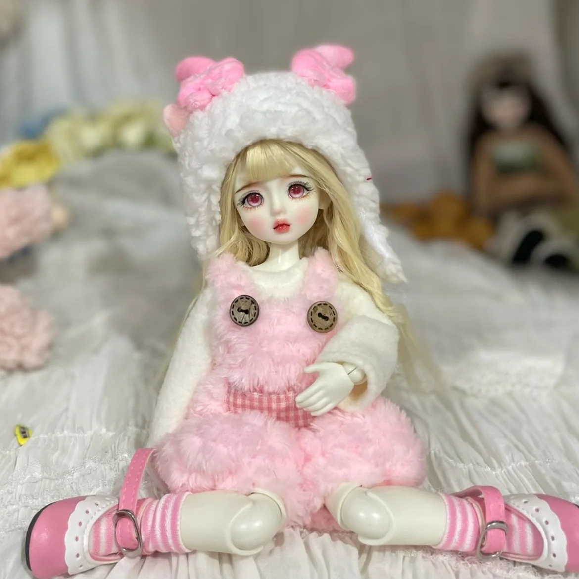 BJD doll clothes for 1/6 size 30cm cute doll clothes set 22 joints doll toys BJD doll clothes 1/6 doll accessories