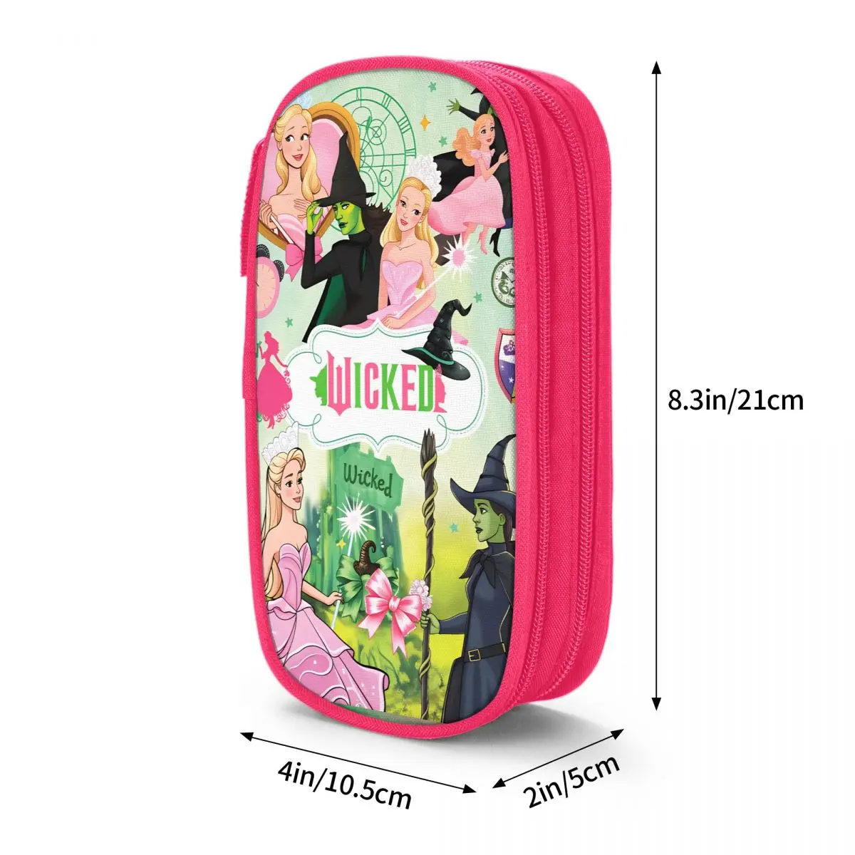 شريري لحقائب أقلام رصاص جيدة الكلاسيكية الساحرة معالج الخيال حامل قلم حقيبة فتاة صبي تخزين كبير الطلاب مدرسة هدية pencelcases #6