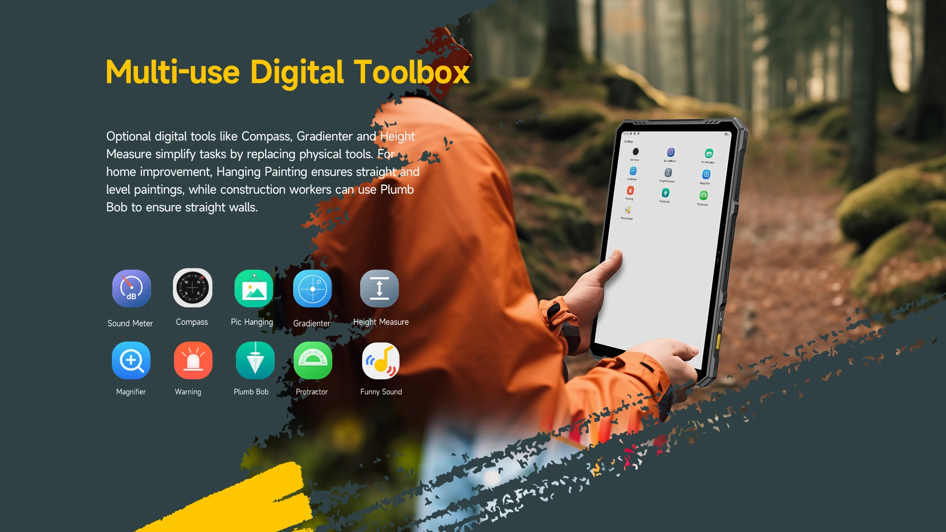 Ulefone Armor Pad 3 Pro,16 Гб + 256 Гб,Rugged Tablet,33280 мАч, 10.36'' 2K Display,50MP Camera,Android,глобальная версия