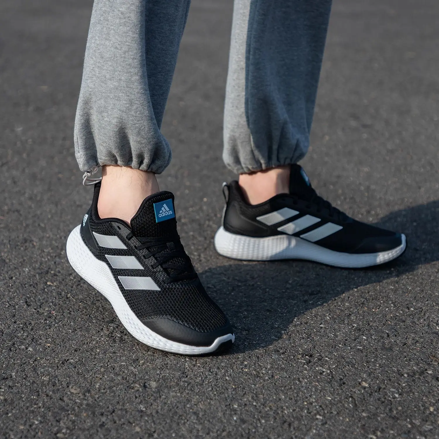 Adidas Edge Gameday Unisex Running Shoes for Men and Women, Wear-Resistant, Cushioning, Casual Shoes, Lightweight, Breathable Sports Shoes Gz5280