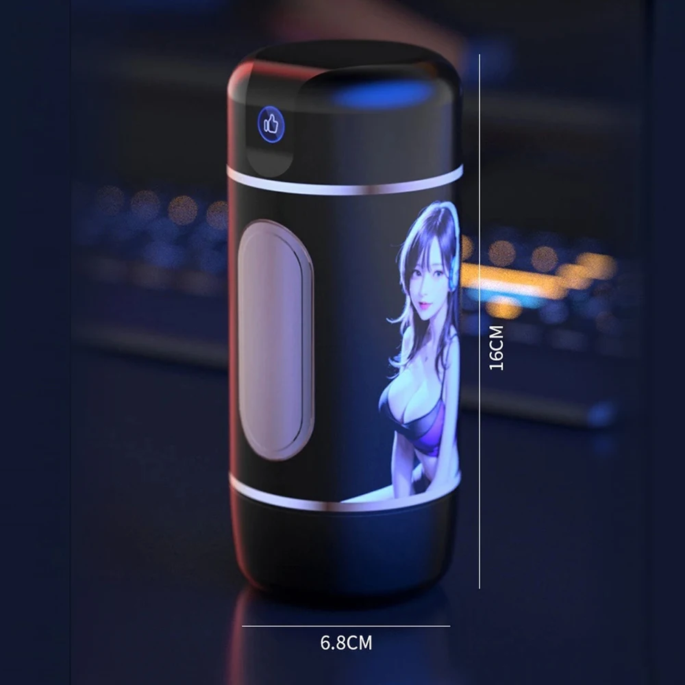 لعبة الجنس للرجال الاستمناء كأس دليل مص ذكر الاستمناء الاهتزاز اللسان آلة الجنس آلة القضيب الفم المهبل آلة