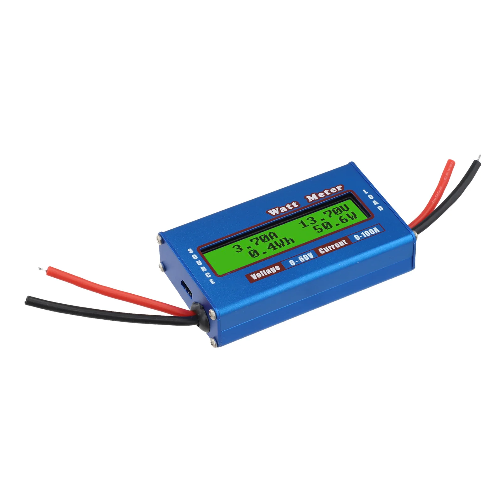 1 Piece 0-100A DC Analyzer LCD Digital Display Watt Volt Amp Meter For Solar Wind Energy Current Test Tool