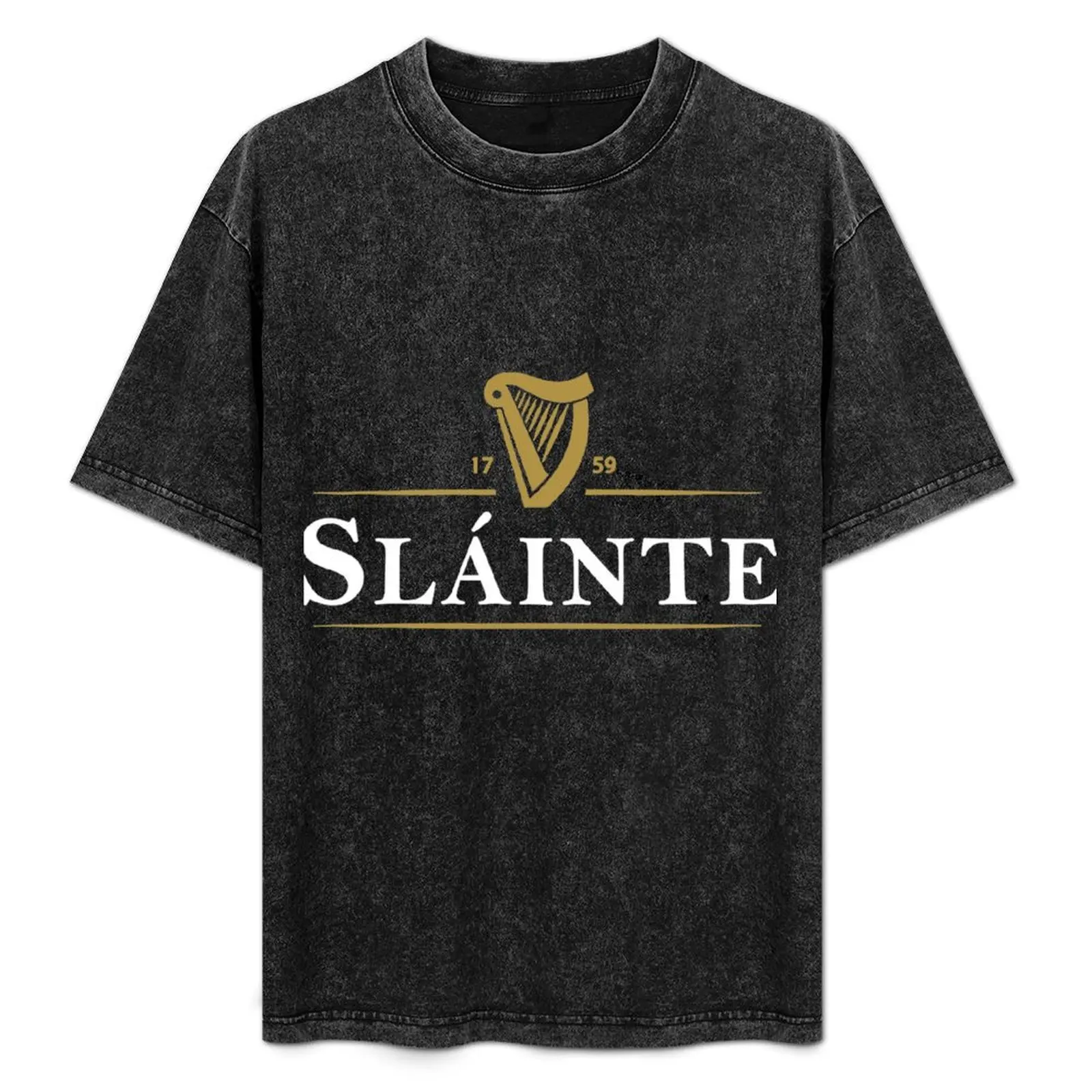 

Slainte Irish Drink T-Shirt Plus Size Outdoor Casual Top