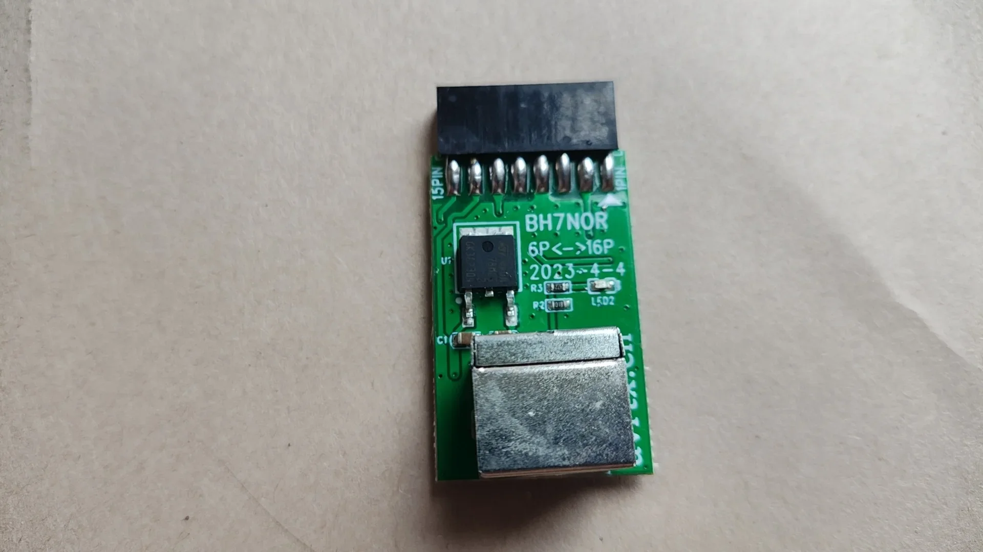 1pcs 6-pin-16-pin 6-pin-26-pin conversion board 6Pin-6Pin plus cable For R1-2023 ASL-Echolink-zello-YY Voice Interface Board
