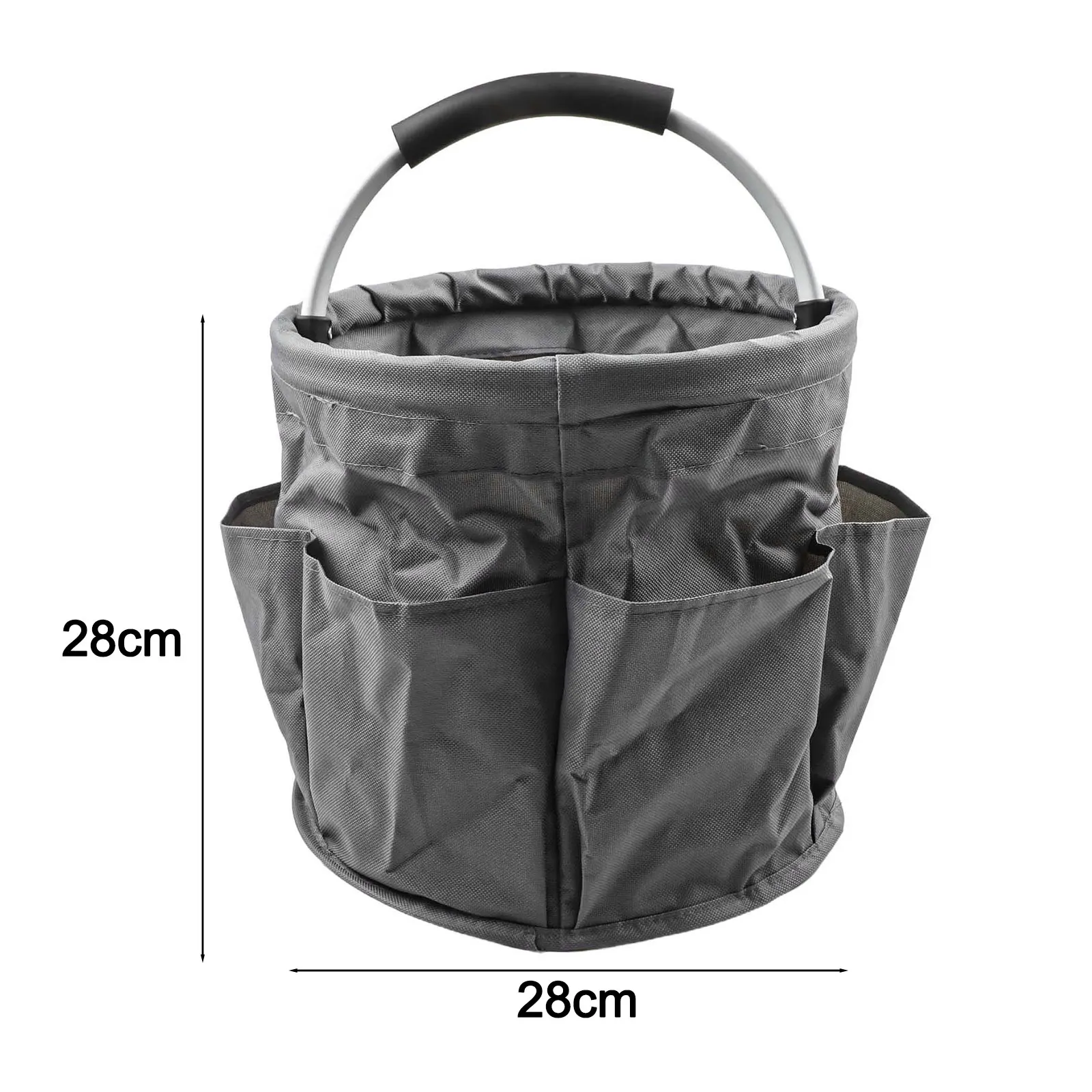 for versatile Portable Picnic Basket: Foldable Beach, Bathroom, And Storage Solution Garden Supplies For Home Household