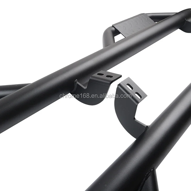4x4 Steel Side Step Bar for Tacoma 16-18 Black Auto Parts Accessories Pick up Running Boards