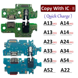 New Dock Connector Micro USB Charger Charging Port Flex Cable For Samsung A13 A23 A33 A53 A52 A72 A14 A24 A34 A54 4G 5G