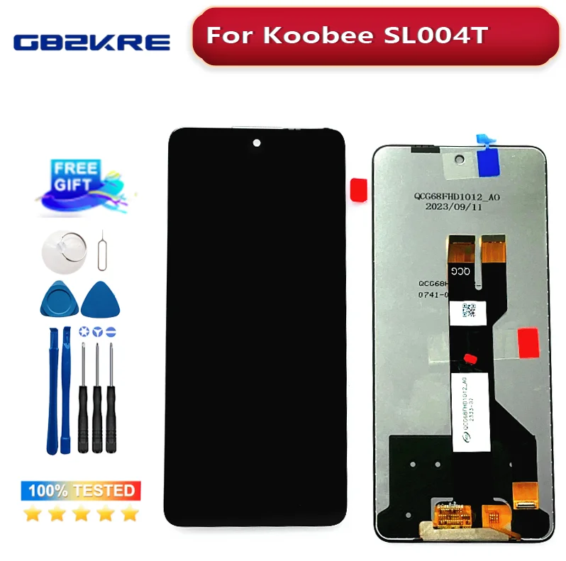 Original KOOBEE SL004T  LCD Screen Digitizer Full Assembly Display for koobee sl004t LCD Touch Screen Panel Replacement