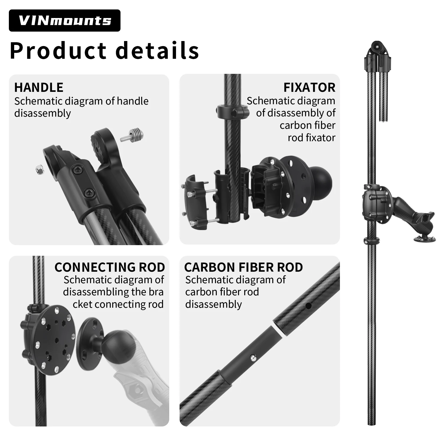 แท่นยึดไม้คันวัดระยะสำหรับเครื - Fish Finder Transducer Mount บทวิจารณ์และราคา