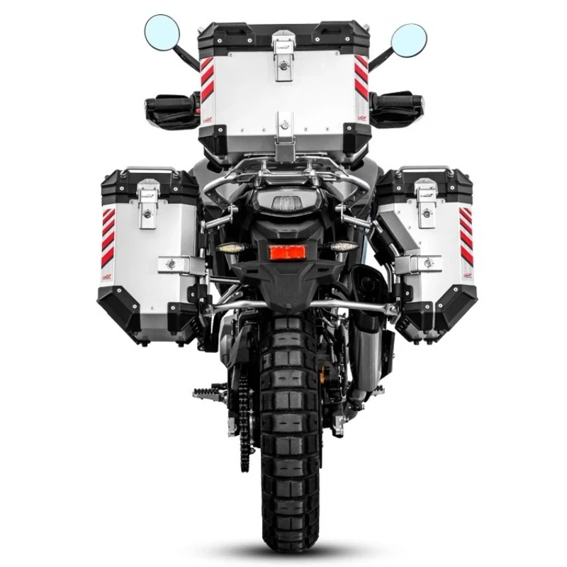 

Motorcycle box is suitable for 450MT tail box trunk aluminum alloy motorcycle travel modification