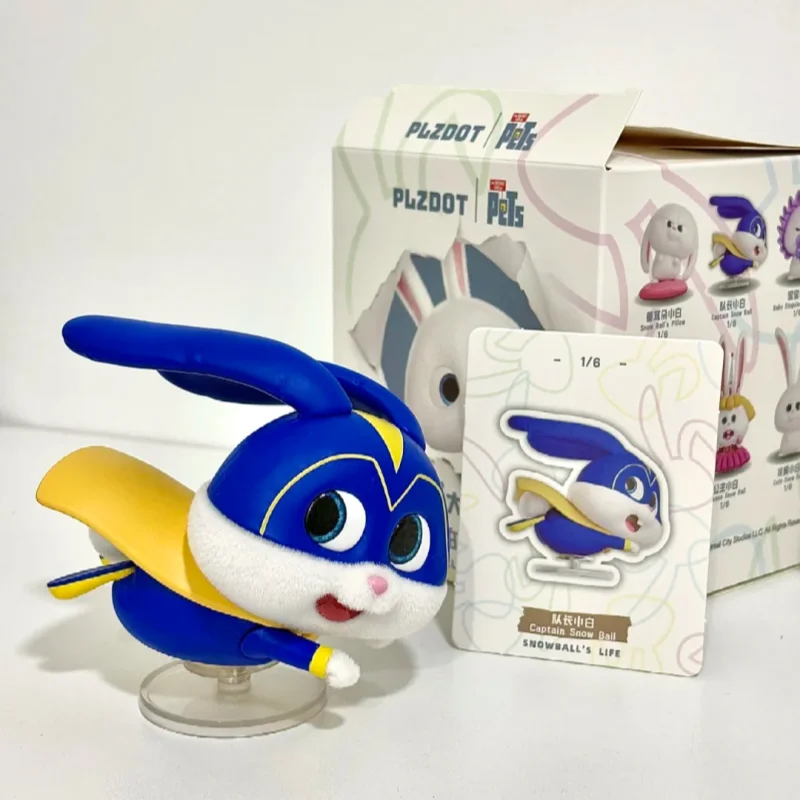 Nieuw product PLZDOT Officieel huisdiergeheim Little White Life Series Blind Box Doll Cute Girl Desktop Ornament Verjaardagscadeau op voorraad