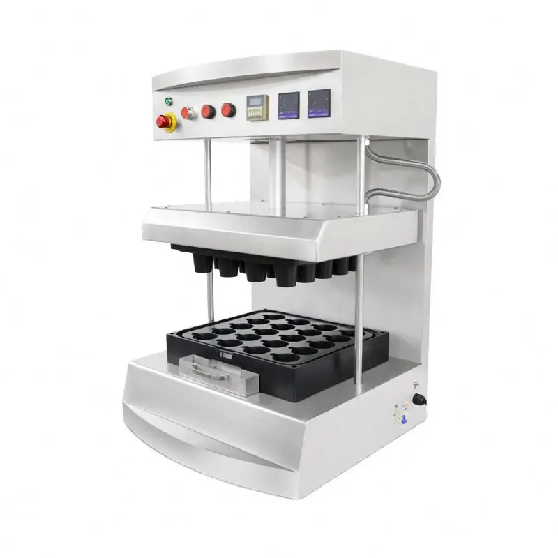 Mini Automatic Coffee Cupcake Machine Cheese Egg Tart Shell Maker Tartlet Pie Press  Maker Egg Tart Forming Machine