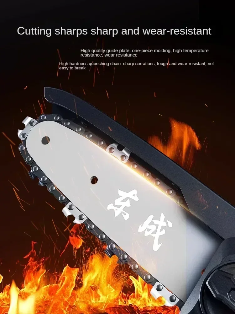 Cordless Electric Saw for Tree Cutting with High Power Lithium-Ion Battery